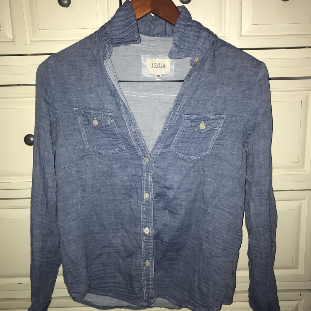 H&M Denim shirt